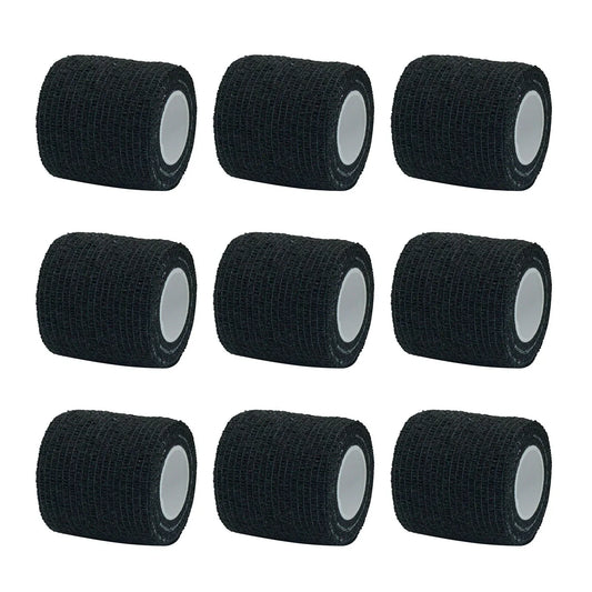 1/6/10Pcs Rolls First Aid Self Adherent Cohesive Bandages Sports Tape for Wrist Ankle Sprains & Swelling Width 2.5-15cm