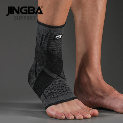 1 Pc Adjustable Compression Ankle Support Men & Women, Strong Ankle Brace Sports Protection
