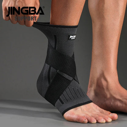 1 Pc Adjustable Compression Ankle Support Men & Women, Strong Ankle Brace Sports Protection