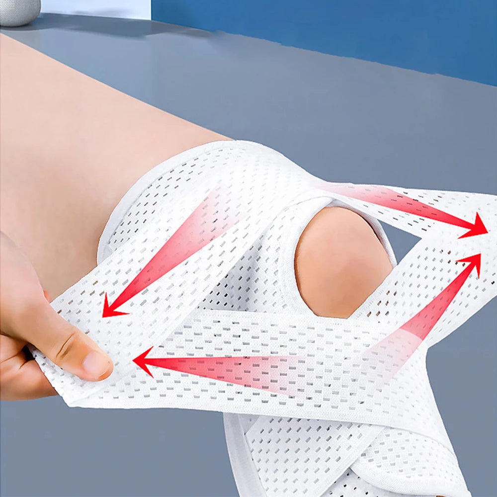 1PC Sports Kneepad Men Women Pressurized Elastic Knee Pads Arthritis Joints Protector Fitness Gear Volleyball Brace Protector