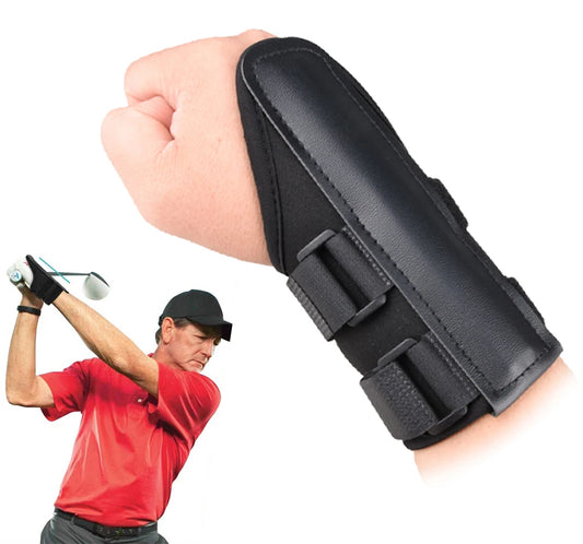 Golf Swing Aids Pro Power Band Wrist Brace Smooth and Connect-Easy Correct Training Swing Gesture Alignment Practice Tool