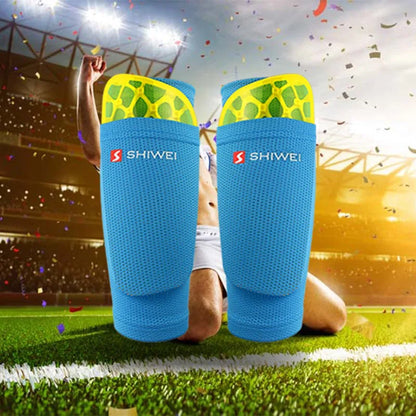 Soccer Shin Guard Pad Sports Knee Pads Calf Sleeve Sock Leg Support Anti-Sprain Football Compression Shin Pads For Adult Kids
