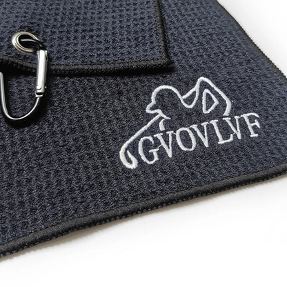 GVOVLVF Golf Towel, Embroidered Golf Towels For Golf Bags With Clip, Golf Gift For Men Boyfriend, Birthday Gifts For Golf Fan